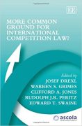 Cover of More Common Ground for International Competition Law?