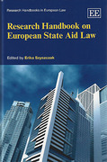 Cover of Research Handbook on European State Aid Law