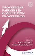 Cover of Procedural Fairness in Competition Proceedings