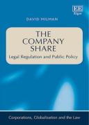 Cover of The Company Share: Legal Regulation and Public Policy