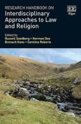 Cover of Research Handbook on Interdisciplinary Approaches to Law and Religion
