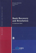 Cover of Bank Recovery and Resolution: A Conference Book