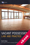 Cover of Vacant Possession: Law and Practice (eBook)