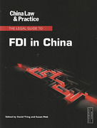 Cover of The Legal Guide to FDI in China
