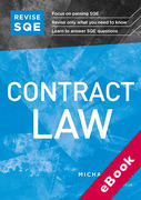 Cover of Revise SQE: Contract Law (eBook)