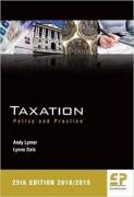 Cover of Taxation: Policy and Practice 2018-19