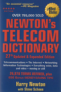 Cover of Newton's Telecom Dictionary