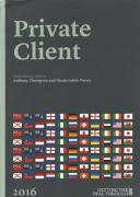 Cover of Getting the Deal Through: Private Client 2019