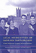 Cover of The Legal Recognition of Same-sex Partnership: A Study of National, European and International Law