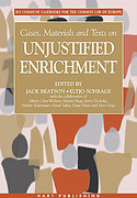 Cover of Cases, Materials and Texts on Unjustified Enrichment