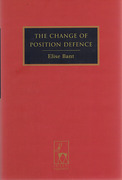 Cover of The Change of Position Defence