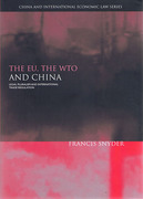 Cover of EU, the WTO and China: Legal Pluralism and International Trade Regulation