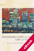 Cover of Landmark Cases in the Law of Tort (eBook)