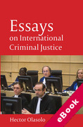 Cover of Essays on International Criminal Justice (eBook)