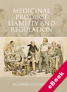 Cover of Medicinal Product Liability and Regulation (eBook)