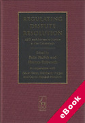Cover of Regulating Dispute Resolution: ADR and Access to Justice at the Crossroads (eBook)