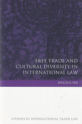 Cover of Free Trade and Cultural Diversity in International Law