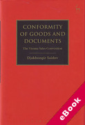 Cover of Conformity of Goods and Documents: The Vienna Sales Convention (eBook)
