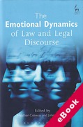 Cover of The Emotional Dynamics of Law and Legal Discourse (eBook)