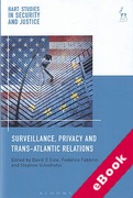 Cover of Surveillance, Privacy and Trans-Atlantic Relations (eBook)