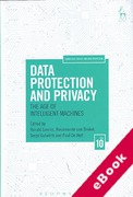 Cover of Data Protection and Privacy: The Age of Intelligent Machines (eBook)