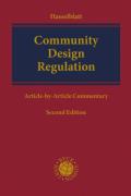 Cover of Community Design Regulation: Article by Article Commentary