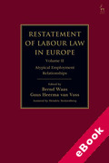 Cover of Restatement of Labour Law in Europe Volume II: Atypical Employment Relationships (eBook)