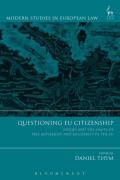 Cover of Questioning EU Citizenship: Judges and the Limits of Free Movement and Solidarity in the EU
