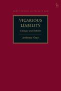 Cover of Vicarious Liability: Critique and Reform