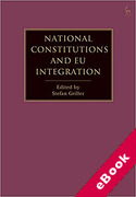Cover of National Constitutions and EU Integration (eBook)