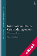 Cover of International Bank Crisis Management: A Transatlantic Perspective (eBook)