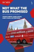 Cover of Not What The Bus Promised: Health Governance after Brexit