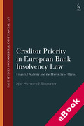 Cover of Creditor Priority in European Bank Insolvency Law: Financial Stability and the Hierarchy of Claims (eBook)