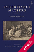 Cover of Inheritance Matters: Kinship, Property, Law (eBook)