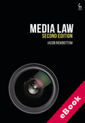Cover of Media Law (eBook)