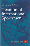 Cover of Taxation of International Sportsmen