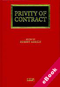 Cover of Privity of Contract: The Impact of the Contracts (Rights of Third Parties) Act 1999 (eBook)