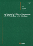 Cover of Legal Aspects of Soil Pollution and Decontamination in the European Union and the United States