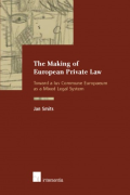 Cover of The Making of European Private Law