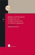Cover of Belgian and European Perspectives on Creditor Protection in Closed Companies