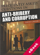 Cover of Frequently Asked Questions in Anti&#8211;Bribery and Corruption (eBook)