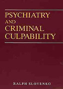 Cover of Psychiatry and Criminal Culpability