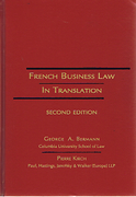 Cover of French Business Law in Translation