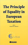 Cover of The Principle of Equality in European Taxation