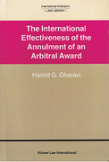 Cover of The International Effectiveness of the Annulment of an Arbitral Award