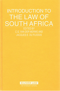 Cover of Introduction to the Law of South Africa
