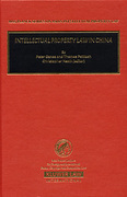 Cover of Intellectual Property Law In China