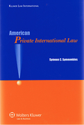 Cover of American Private International Law