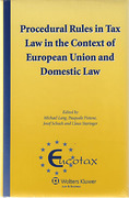 Cover of Procedural Rules in Tax Law in the Context of European Union and Domestic Law