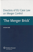 Cover of Directory of EU Case Law on Merger Control: 'The Merger Brick'